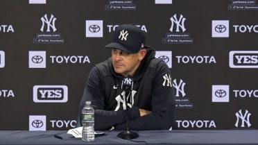 Aaron Boone discusses walk-off win vs. Rangers