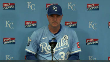Matt Quatraro talks Bubic's start, Royals' 1-0 loss