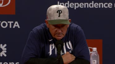 Rob Thomson talks Phillies' 7th inning, Bryce Harper