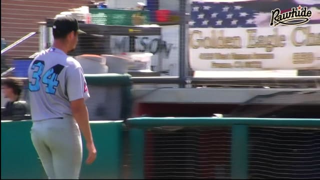 Francis Texido's three strikeouts