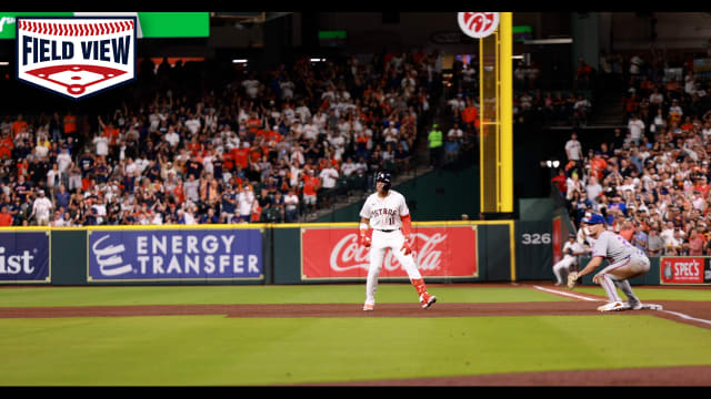 Field View: Cam Smith's first big league hit