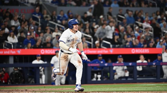Alan Roden's first career home run